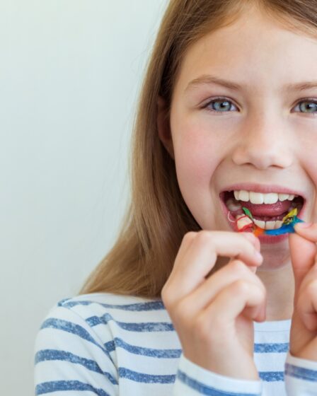 Płyta dentystyczna.